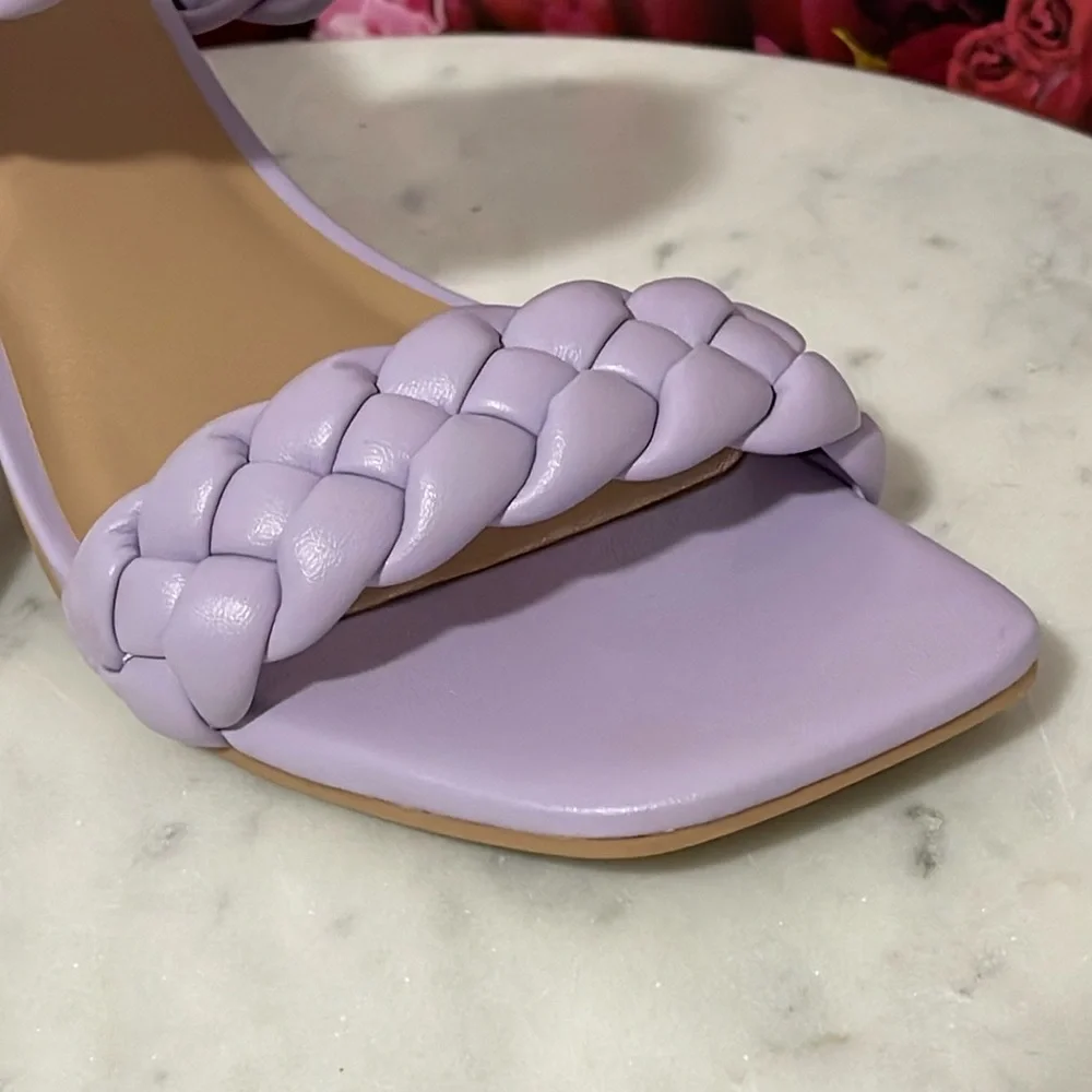 A New day beautiful sandals 👡 in lilac color (size 8 1/2) - New - Picture 7 of 10